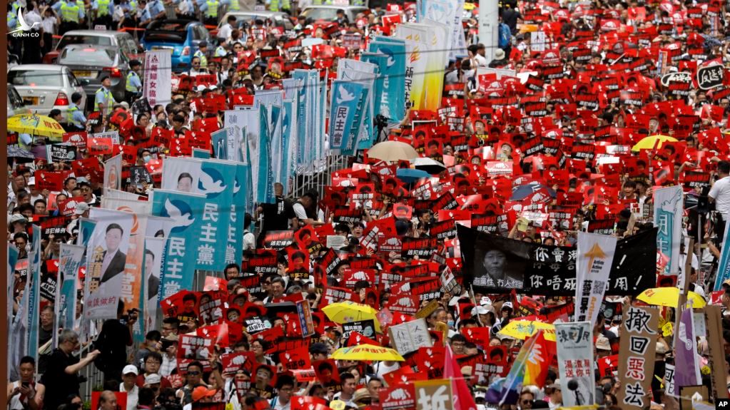Người biểu tình Hong Kong 