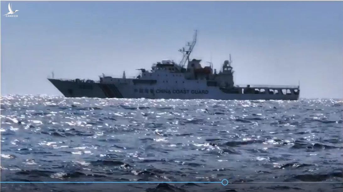 Đây là góc chụp của con tàu 3308, hình do ngư dân Bà Rịa Vũng Tàu chụp