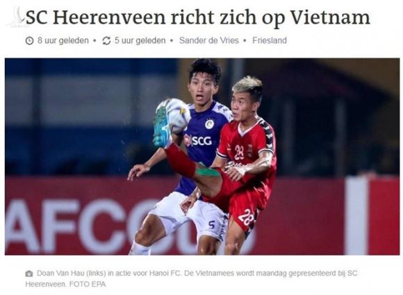 Doan Van Hau ra mat CLB SC Heerenveen hinh anh 4 