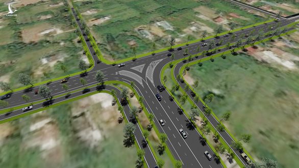 Phác thảo điểm đầu cao tốc Cam Lộ - La Sơn - Nguồn: Ban quản lý dự án đường Hồ Chí Minh