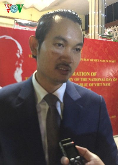 Đại sứ Campuchia tại Ai Cập Khuon Phon Rattanak đánh giá cao vai trò xây dựng đoàn kết và hòa bình của Việt Nam (Ảnh: Ngọc Thạch)