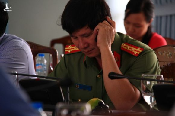 Đại tá Huỳnh Tiến Mạnh, nguyên Giám đốc Công an tỉnh Đồng Nai /// Ảnh: Lê Lâm
