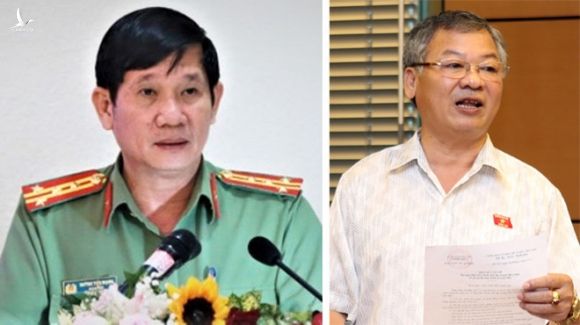 Ông Huỳnh Tiến Mạnh (trái), ông Hồ Văn Năm /// Ảnh: baodongnai.vn - Gia Hân