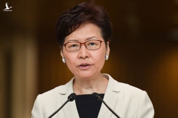 Bà Lâm phát biểu tại cuộc họp báo ngày 17.9 /// AFP