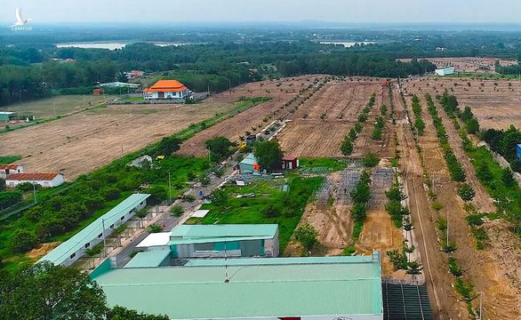 “Dự án Alibaba Tân Thành Center City 1” tại xã Châu Pha, thị xã Phú Mỹ, Bà Rịa - Vũng Tàu trước khi bị chính quyền cưỡng chế  