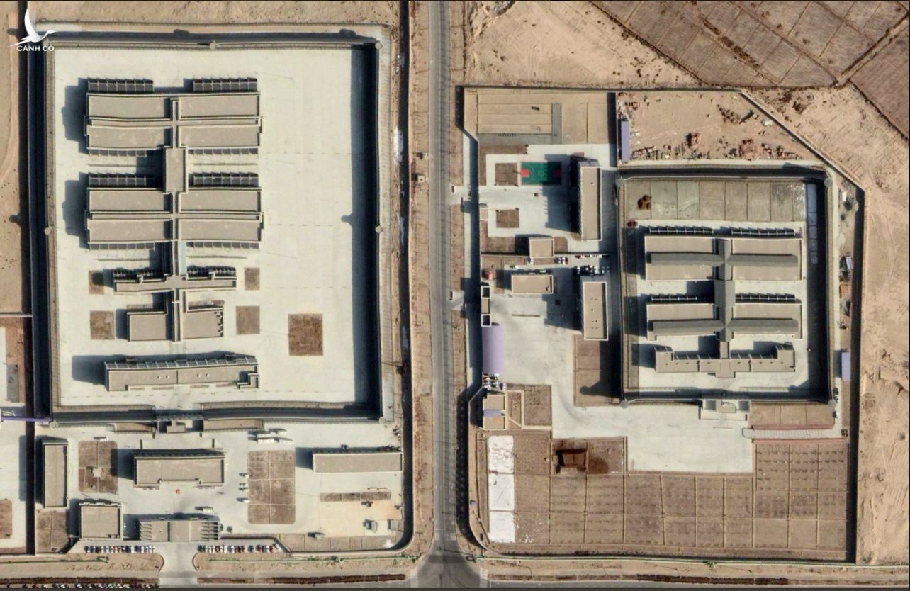 Nhà tù chụp từ vệ tinh 