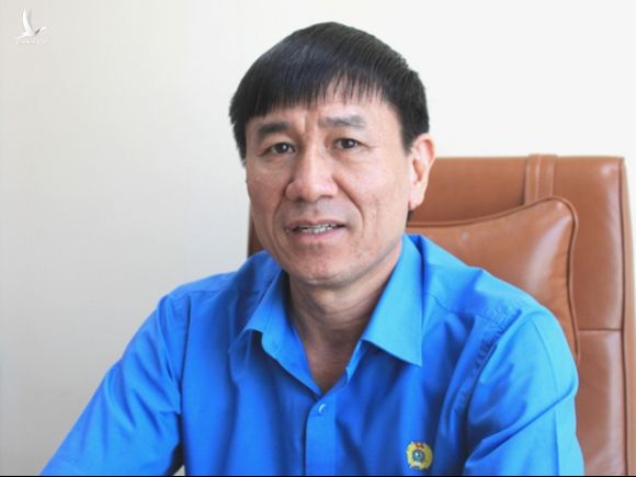 Ông Lê Đình Quảng, Phó ban quan hệ Lao động, Tổng liên đoàn Lao động Việt Nam. Ảnh: Đoàn Loan. 