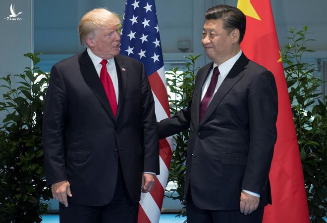 Tổng thống Mỹ Donald Trump và Chủ tịch Trung Quốc Tập Cận Bình. Ảnh: Reuters 