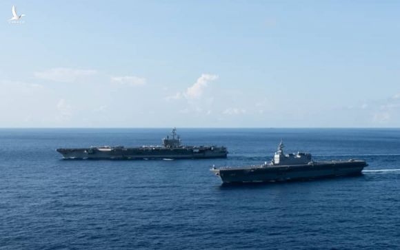 Bao Nhat Ban: Tau san bay My USS Ronald Reagan xuat hien o Bien Dong hinh anh 2