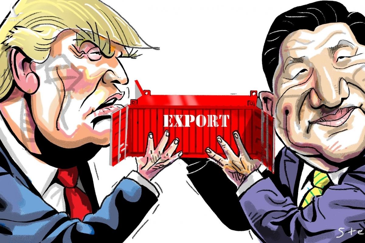 Chiến tranh thương mại Mỹ - Trung đang leo thang. (Nguồn: AP) 