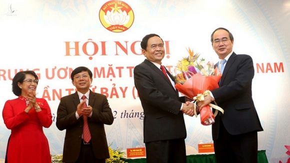 Ông Trần Thanh Mẫn tái đắc cử Chủ tịch UBTW MTTQ Việt Nam - ảnh 1