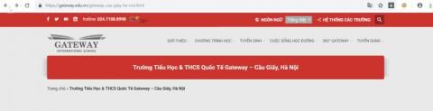 Trường Gateway hành động lạ Truong Gateway hanh dong la
