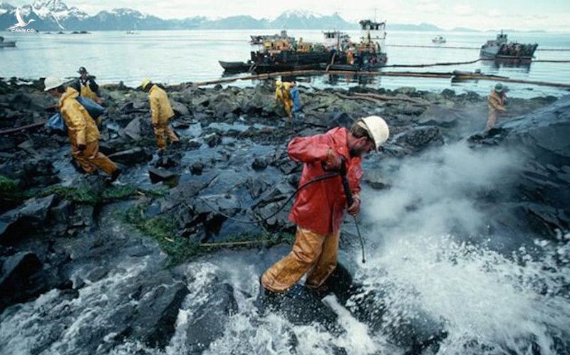 Vụ gây ô nhiễm lớn nhất ở Mỹ là khi dầu thô bị tràn ra biển ở tiểu bang Alaska năm 1989
