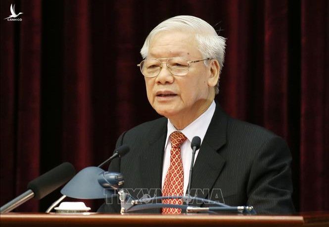 Tổng bí thư, Chủ tịch nước Nguyễn Phú Trọng.  