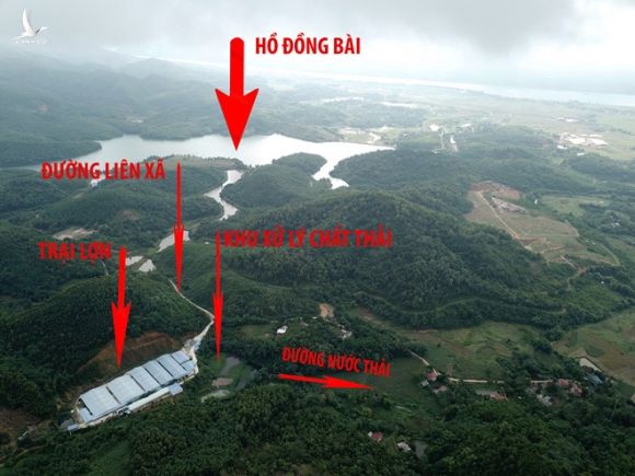 Trại lợn 1.200 con nằm ‘trên đầu’ Nhà máy nước sông Đà xả thải đi đâu? - ảnh 4
