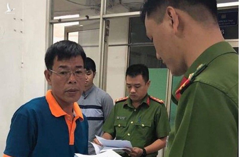 Thẩm phán Nguyễn Hải Nam tại thời điểm bị khởi tố. 
