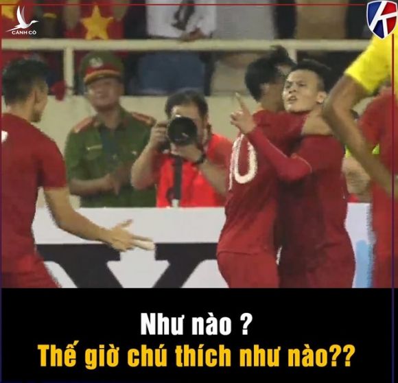 Dan mang che anh 'song Hai' mung doi tuyen Viet Nam thang Malaysia hinh anh 6 