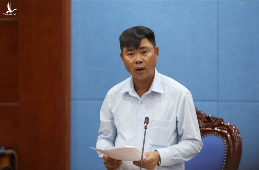Ông Nguyễn Hoàng Thư, Giám đốc Sở Thông tin Truyền thông Hoà Bình. Ảnh: Tô Thế 