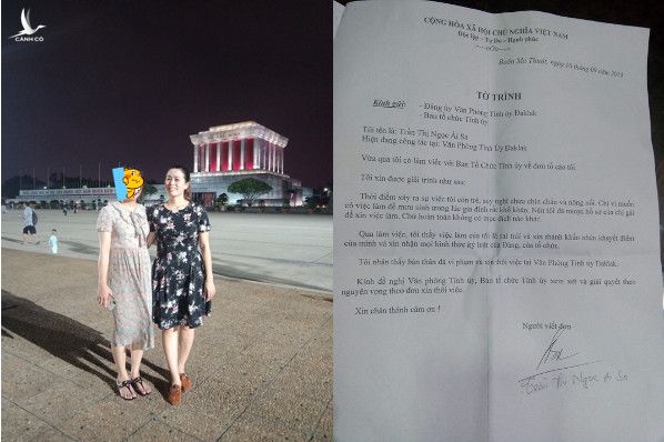 Mặc dù sau khi thừa nhận việc làm sai trái của mình, trong tờ tình gửi Ban tổ chức Tỉnh ủy  Đắk Lắk, bà Thảo vẫn ký tên chị gái mình.