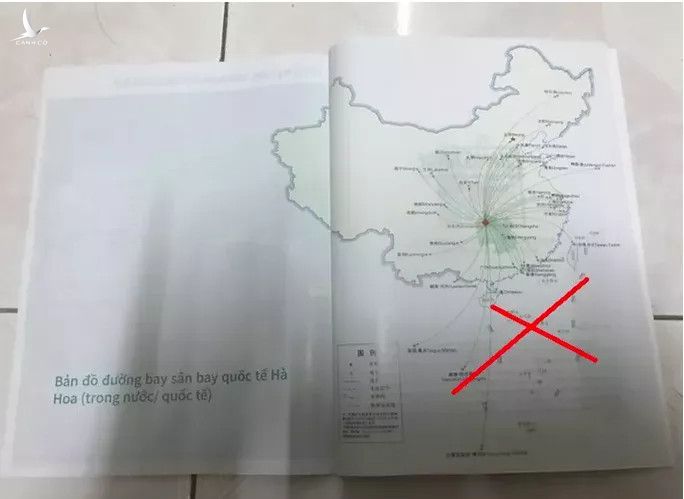 Ấn phẩm có "đường lưỡi bò" vi phạm pháp luật Việt Nam 