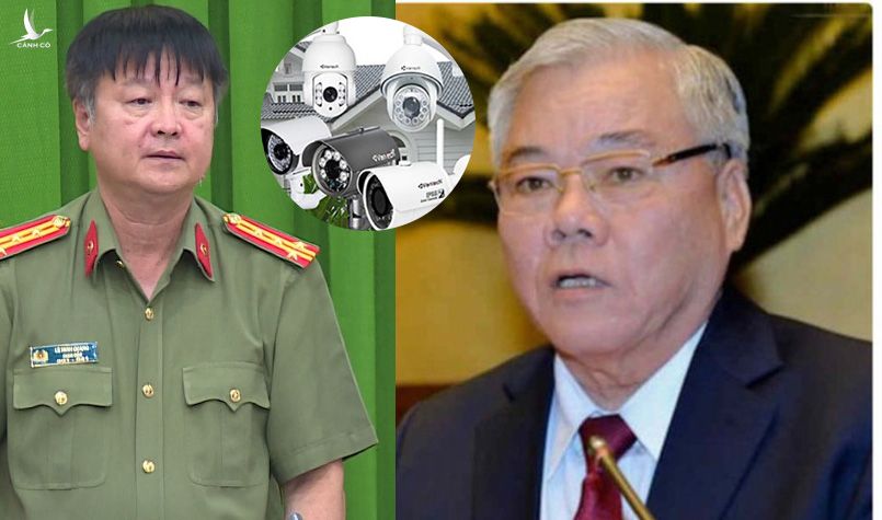  Bí thư Tỉnh ủy Phan Văn Sáu và Giám đốc Công an tỉnh Lê Minh Quang.