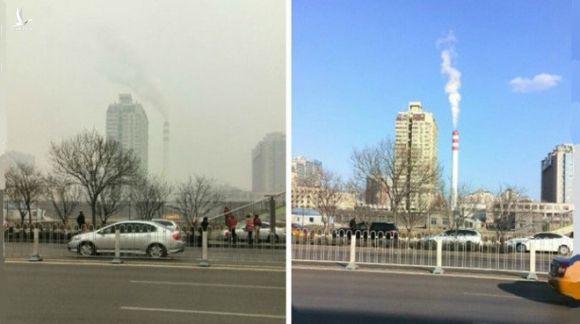 Trung Quốc thất bại trong việc chống lại ông trời, muốn bầu trời trong xanh cho ngày kỷ niệm quốc khánh 70 năm mà không được - Ảnh 2.