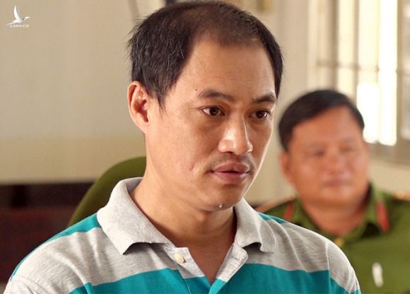 Bị cáo Nguyễn Văn Phước tại tòa /// ẢNH: LINH GIANG