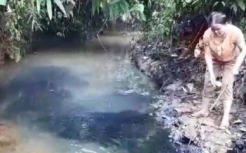 Sự ô nhiễm nghiêm trọng ở nguồn nước cấp cho nhà máy sông Đà