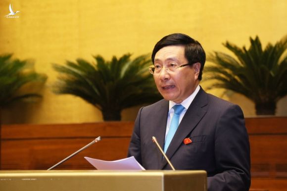 QH nghe Phó Thủ tướng báo cáo công tác đối ngoại của Nhà nước