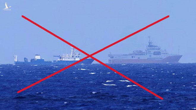 Tàu Địa chất hải dương 8 của Trung Quốc xâm phạm vùng đặc quyền kinh tế của Việt Nam. 