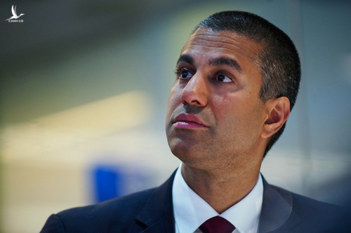 Chủ tịch FCC Ajit Pai. Ảnh: Bloomberg