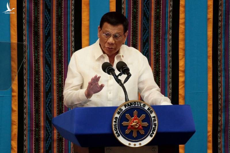 Tổng thống Philippines Rodrigo Duterte  