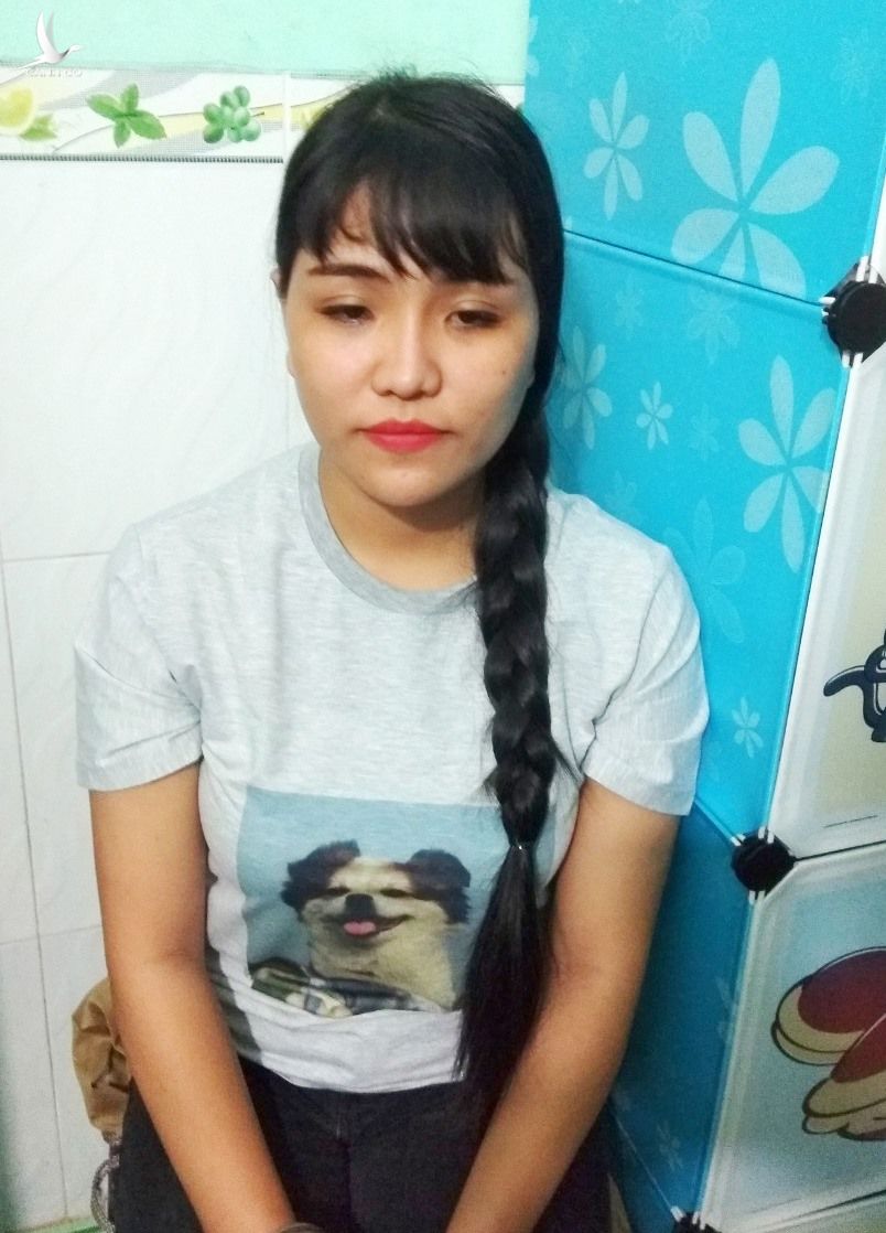 Chân dung hotgirl Lê Thị Mỹ Duyên - người cầm đầu đường dây thi hộ. Ảnh: CACC 