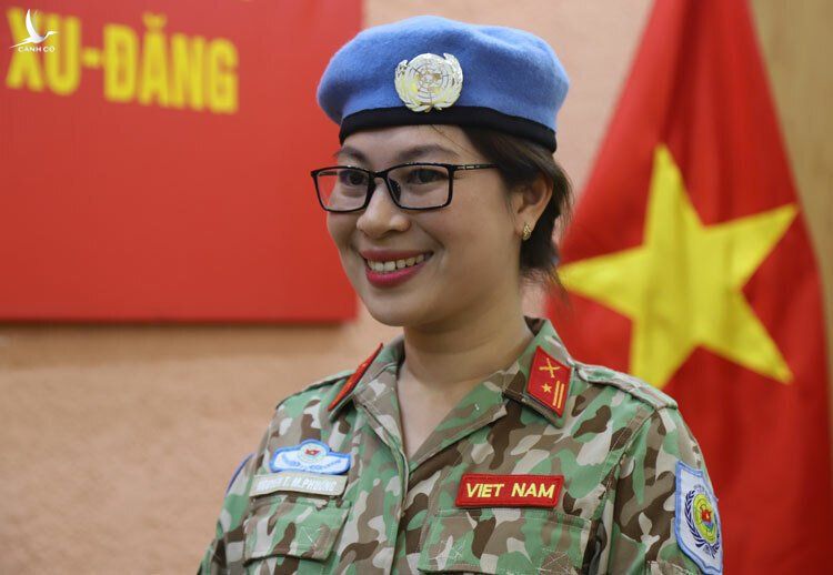 Nữ quan sát viên quân sự sẽ có nhiệm kỳ một năm tại Nam Sudan. Ảnh: H.P. 