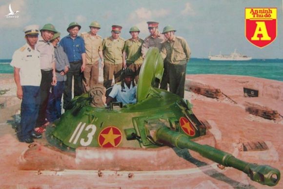 Hải quân Việt Nam biến 'trâu nước' PT-76 thành lô cốt phòng thủ đảo