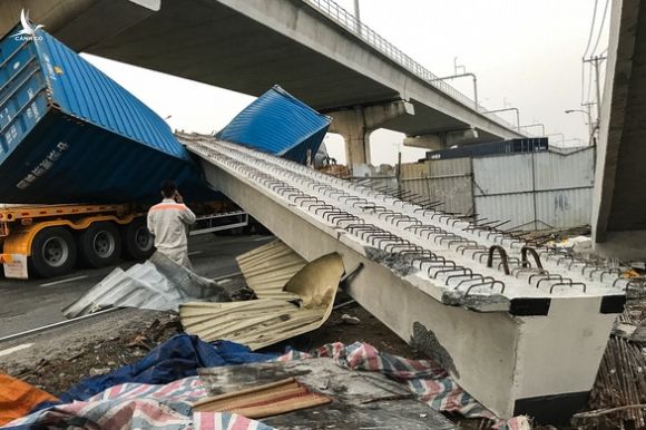 Nhiều đơn vị rút kinh nghiệm vụ dầm cầu vượt Suối Tiên rơi - Ảnh 1. Nhiều đơn vị rút kinh nghiệm vụ dầm cầu vượt Suối Tiên rơi - Ảnh 1.