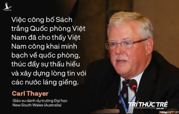GS Thayer: Sách trắng Quốc phòng thể hiện rõ quan điểm “hòa bình” và “tự vệ” của Việt Nam - Ảnh 1.