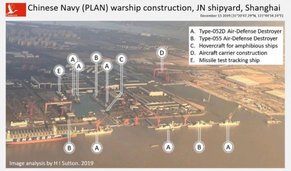 Lộ diện xưởng đóng tàu chiến siêu khủng của HQ Trung Quốc: Một bức ảnh nói lên tất cả - Ảnh 1.