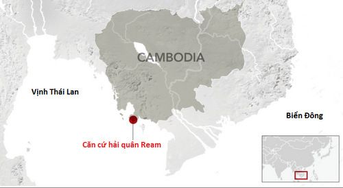 Thấy gì từ vị trí Campuchia cho Trung Quốc xây căn cứ quân sự, sân bay khổng lồ và cảng nước sâu?
