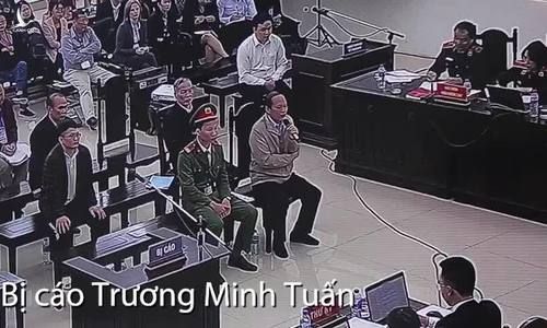 Lời khai của bị cáo Trương Minh Tuấn