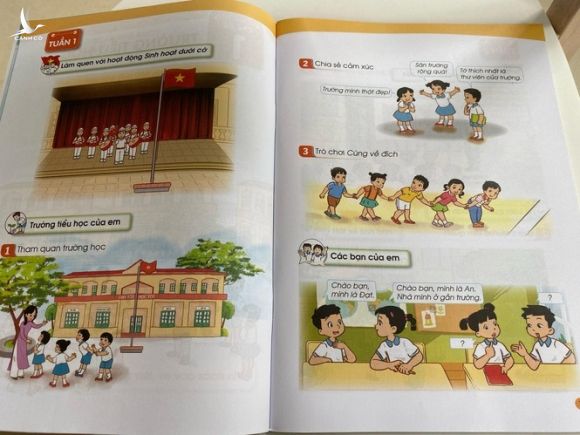 Cận cảnh những trang đầu tiên trong bộ sách giáo khoa mới - Ảnh 5 Cận cảnh những trang đầu tiên trong bộ sách giáo khoa mới - Ảnh 5