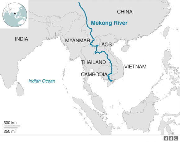 Sông Mekong bị bức tử: Hàng trăm km sông lùn đi vài mét, thảm họa đang tới rất gần? - Ảnh 3.