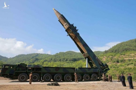 Một tên lửa đạn đạo liên lục địa của Triều Tiên /// Reuters