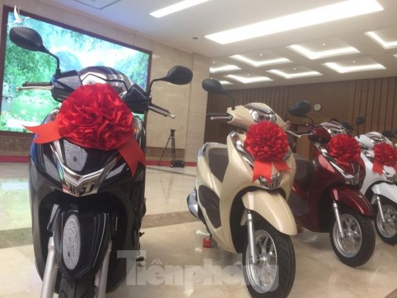 Hé lộ dàn xe máy được tặng cho các tuyển thủ Việt Nam - ảnh 2