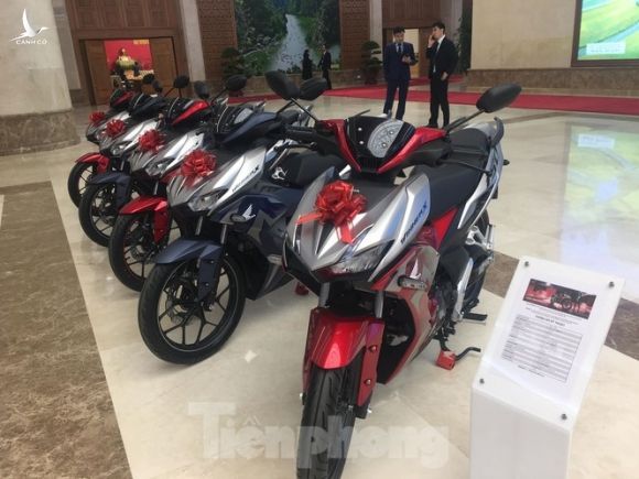Hé lộ dàn xe máy được tặng cho các tuyển thủ Việt Nam - ảnh 5