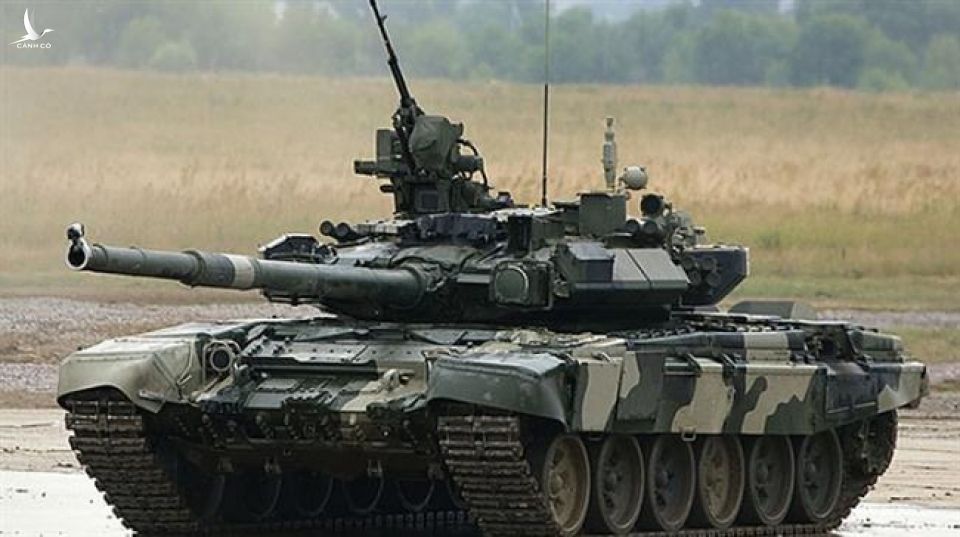 Xe tăng T-90 của Nga.  