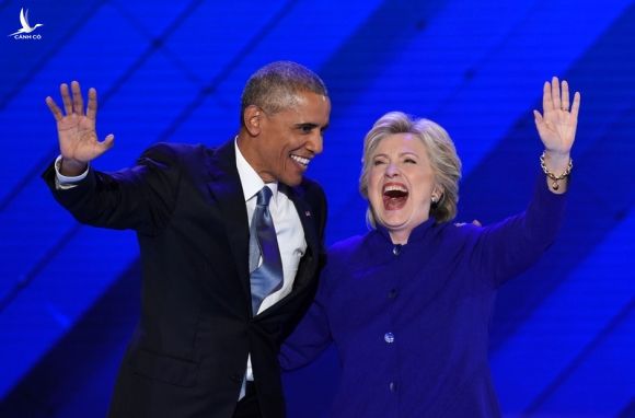 Ông Obama ủng hộ hết mình bà Clinton thời bà chạy đua vào Nhà Trắng năm 2016. Ảnh: NBC NEWS