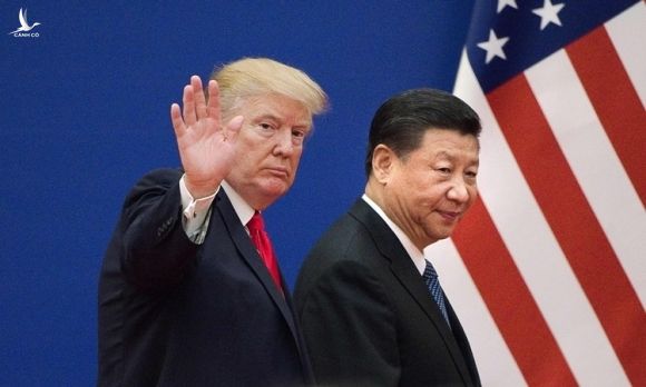 Tổng thống Mỹ Donald Trump và Chủ tịch Trung Quốc Tập Cận Bình tại cuộc gặp ở Bắc Kinh hồi tháng 11/2017. Ảnh: AFP.