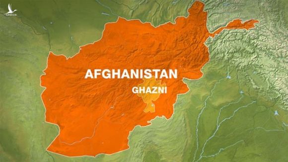 Khu vực rơi máy bay ở tỉnh Ghazni, phía đông Afghanistan /// Aljazeera