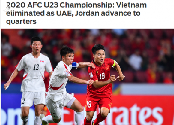 Báo châu Á: “U23 Việt Nam bị loại xứng đáng” - 2